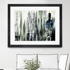 Abstract City Perspective II by Jean-François Dupuis on GIANT ART - white city scene