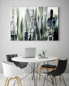 Abstract City Perspective II by Jean-François Dupuis on GIANT ART - white city scene