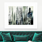 Abstract City Perspective II by Jean-François Dupuis on GIANT ART - white city scene