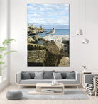 Sans titre by Sarah Fecteau on GIANT ART - grey sea scene