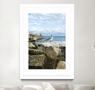 Sans titre by Sarah Fecteau on GIANT ART - grey sea scene