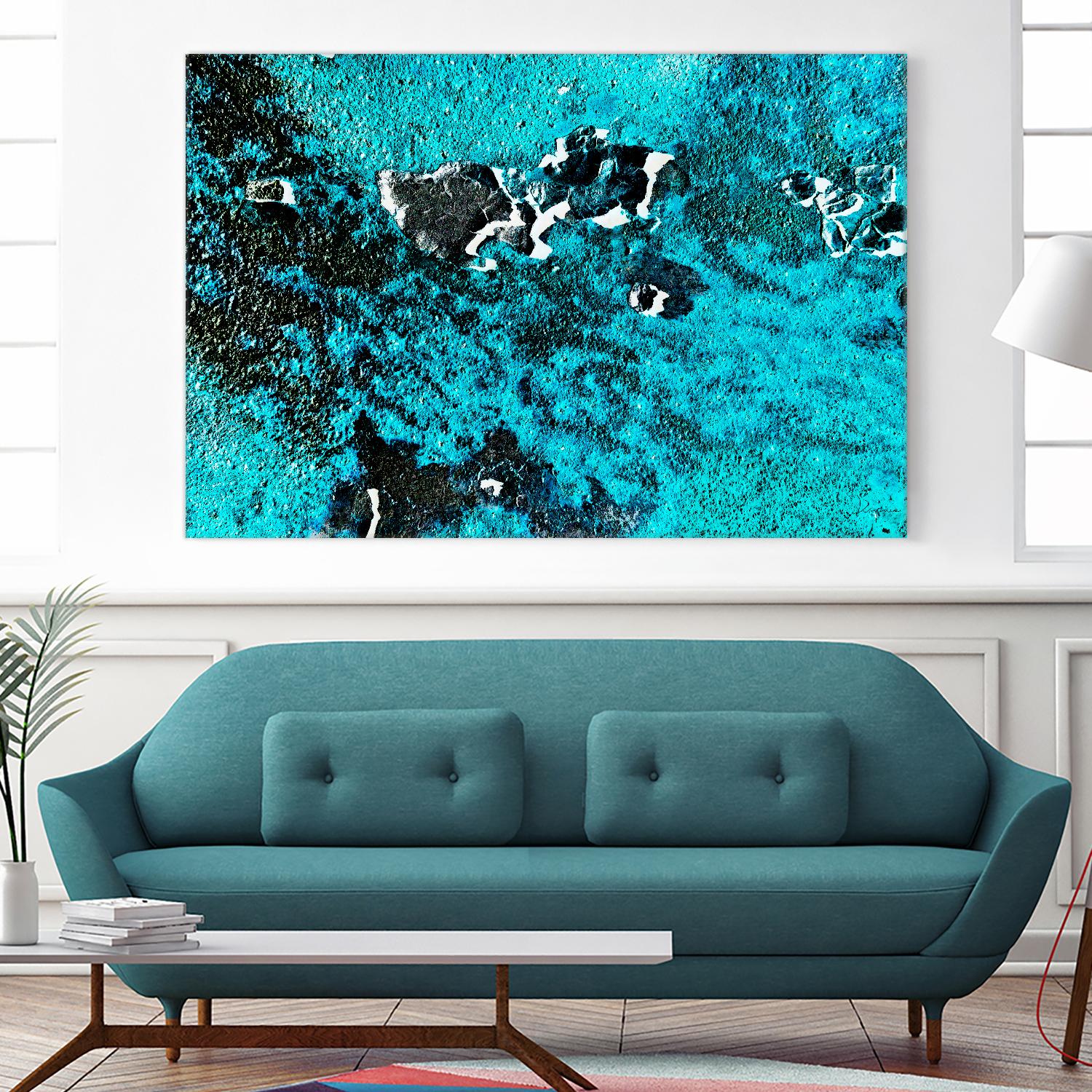 Rust Ocean IV by Jean-François Dupuis on GIANT ART - grey abstract