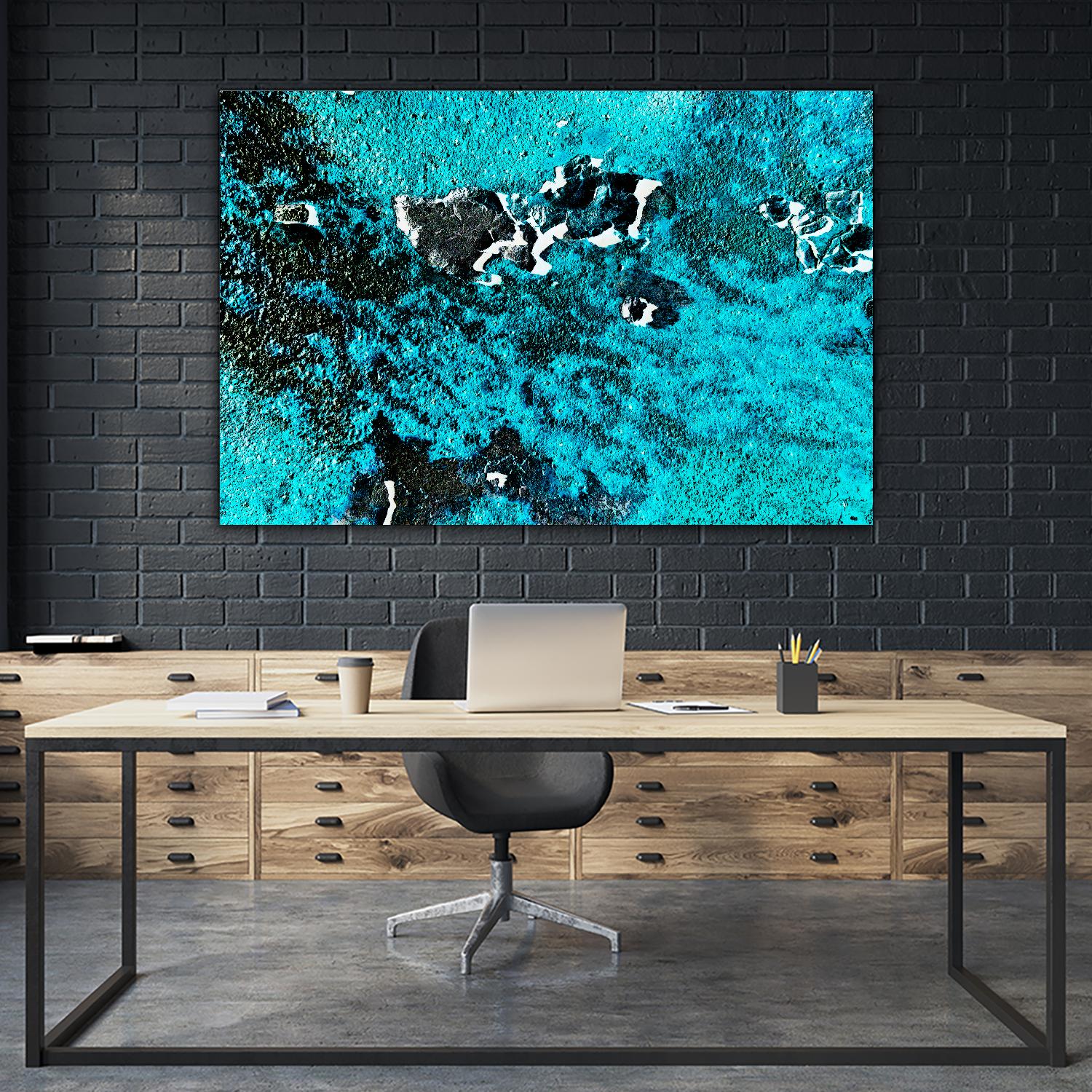 Rust Ocean IV by Jean-François Dupuis on GIANT ART - grey abstract