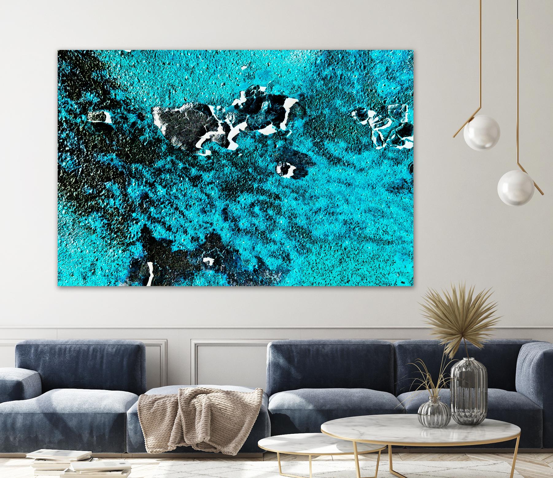 Rust Ocean IV by Jean-François Dupuis on GIANT ART - grey abstract