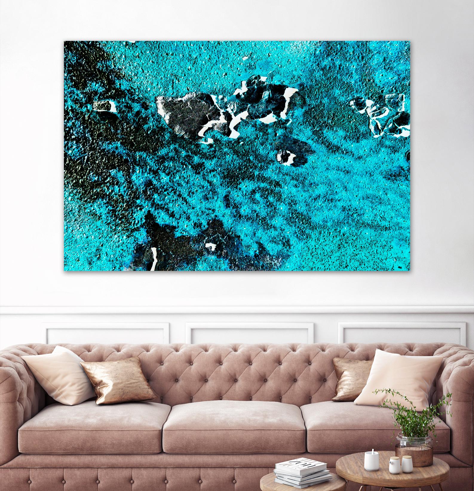 Rust Ocean IV by Jean-François Dupuis on GIANT ART - grey abstract