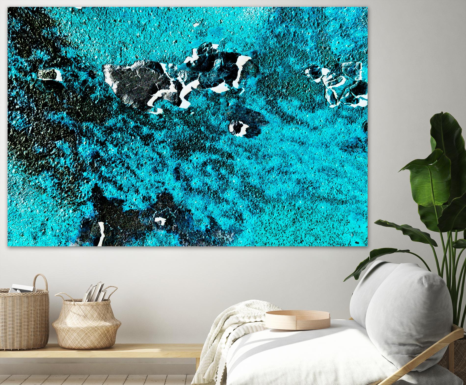 Rust Ocean IV by Jean-François Dupuis on GIANT ART - grey abstract