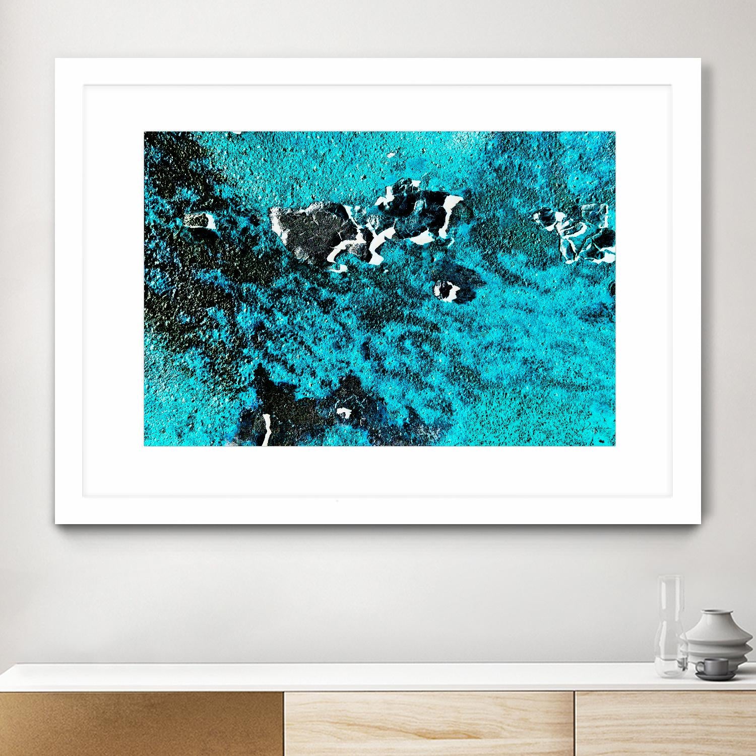 Rust Ocean IV by Jean-François Dupuis on GIANT ART - grey abstract