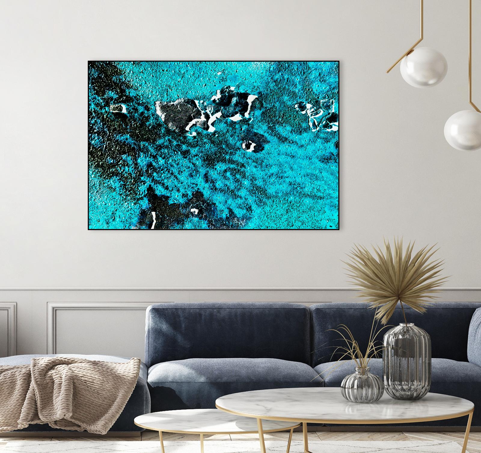 Rust Ocean IV by Jean-François Dupuis on GIANT ART - grey abstract