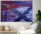 We Meet Halfway I by Jean-François Dupuis on GIANT ART - purple abstract