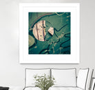 Contrast in Metal III by Jean-François Dupuis on GIANT ART - pink abstract rust