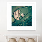 Contrast in Metal III by Jean-François Dupuis on GIANT ART - pink abstract rust