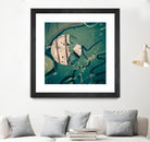 Contrast in Metal III by Jean-François Dupuis on GIANT ART - pink abstract rust