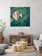 Contrast in Metal III by Jean-François Dupuis on GIANT ART - pink abstract rust