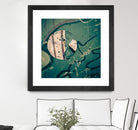 Contrast in Metal III by Jean-François Dupuis on GIANT ART - pink abstract rust