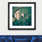 Contrast in Metal III by Jean-François Dupuis on GIANT ART - pink abstract rust