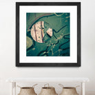 Contrast in Metal III by Jean-François Dupuis on GIANT ART - pink abstract rust