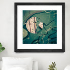 Contrast in Metal III by Jean-François Dupuis on GIANT ART - pink abstract rust