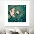 Contrast in Metal III by Jean-François Dupuis on GIANT ART - pink abstract rust