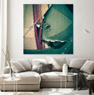 Contrast in Metal IV by Jean-François Dupuis on GIANT ART - pink photo art rust