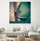 Contrast in Metal IV by Jean-François Dupuis on GIANT ART - pink photo art rust