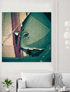 Contrast in Metal IV by Jean-François Dupuis on GIANT ART - pink photo art rust