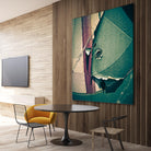 Contrast in Metal IV by Jean-François Dupuis on GIANT ART - pink photo art rust