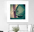 Contrast in Metal IV by Jean-François Dupuis on GIANT ART - pink photo art rust