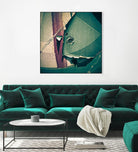 Contrast in Metal IV by Jean-François Dupuis on GIANT ART - pink photo art rust