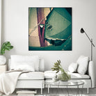 Contrast in Metal IV by Jean-François Dupuis on GIANT ART - pink photo art rust