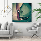 Contrast in Metal IV by Jean-François Dupuis on GIANT ART - pink photo art rust