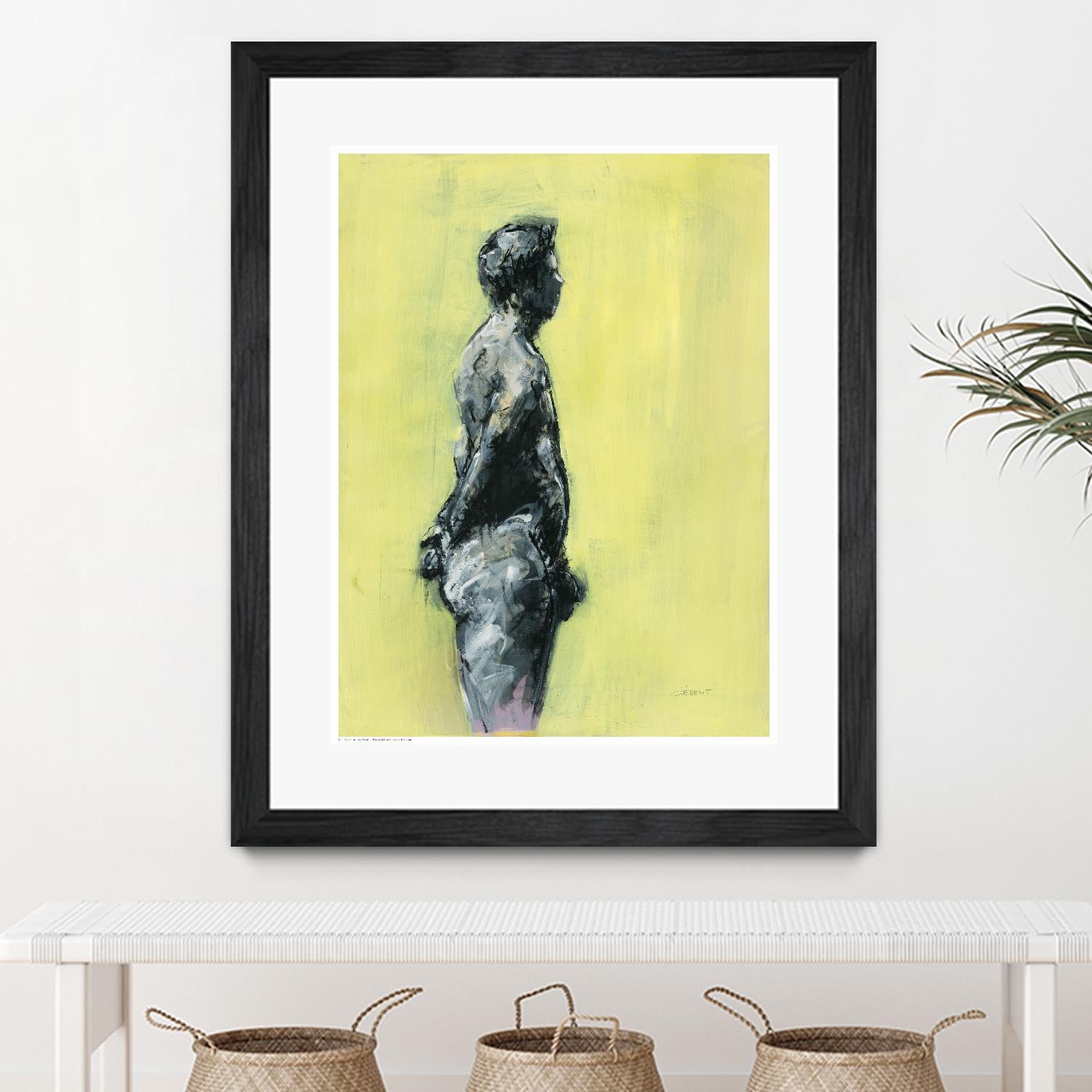 Rizas by Jacques Clement on GIANT ART - grey nude