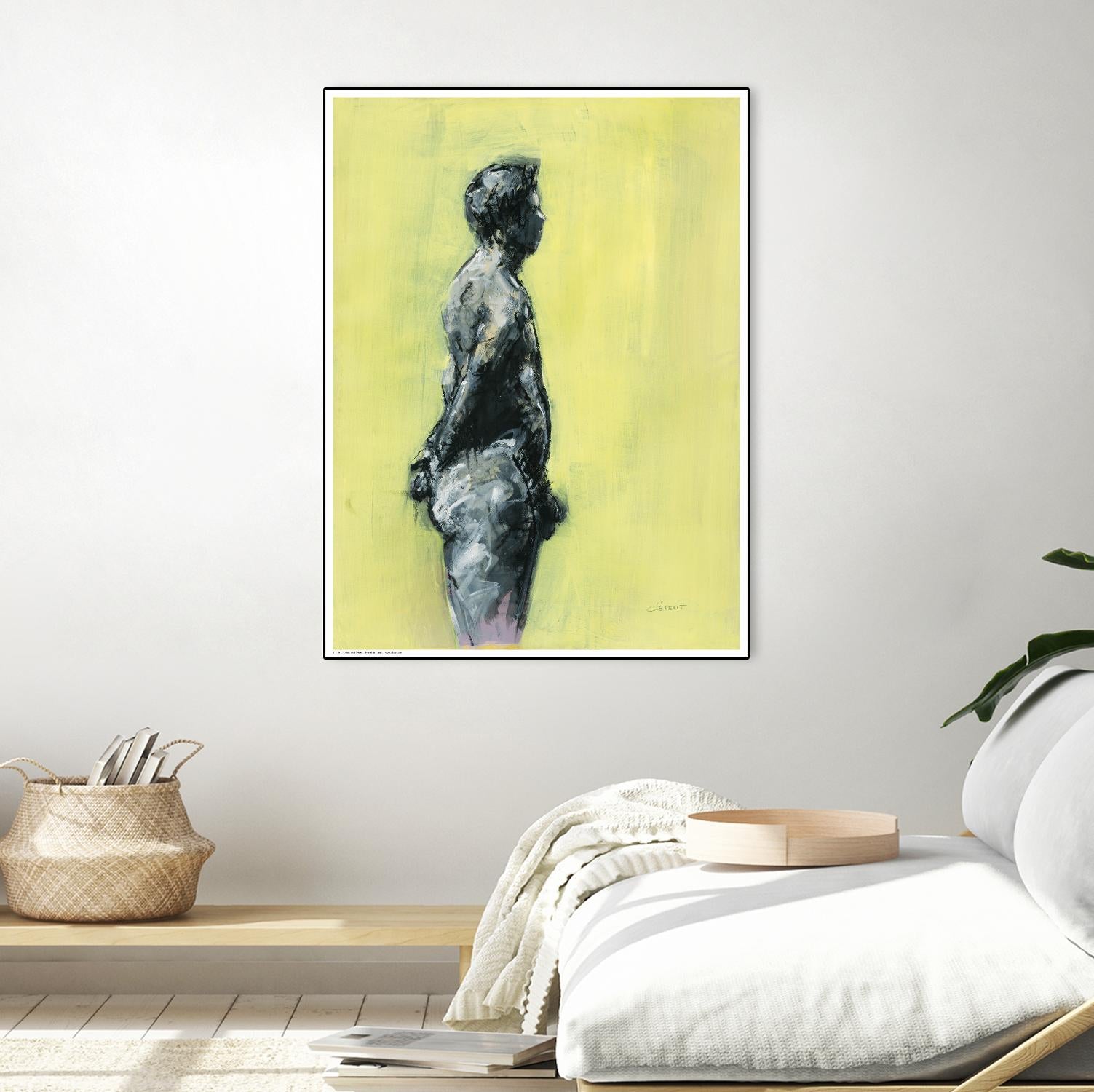 Rizas by Jacques Clement on GIANT ART - grey nude