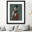 Hadel by Jacques Clement on GIANT ART - red nude