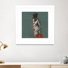 Adale by Jacques Clement on GIANT ART - red nude