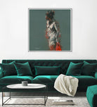 Adale by Jacques Clement on GIANT ART - red nude