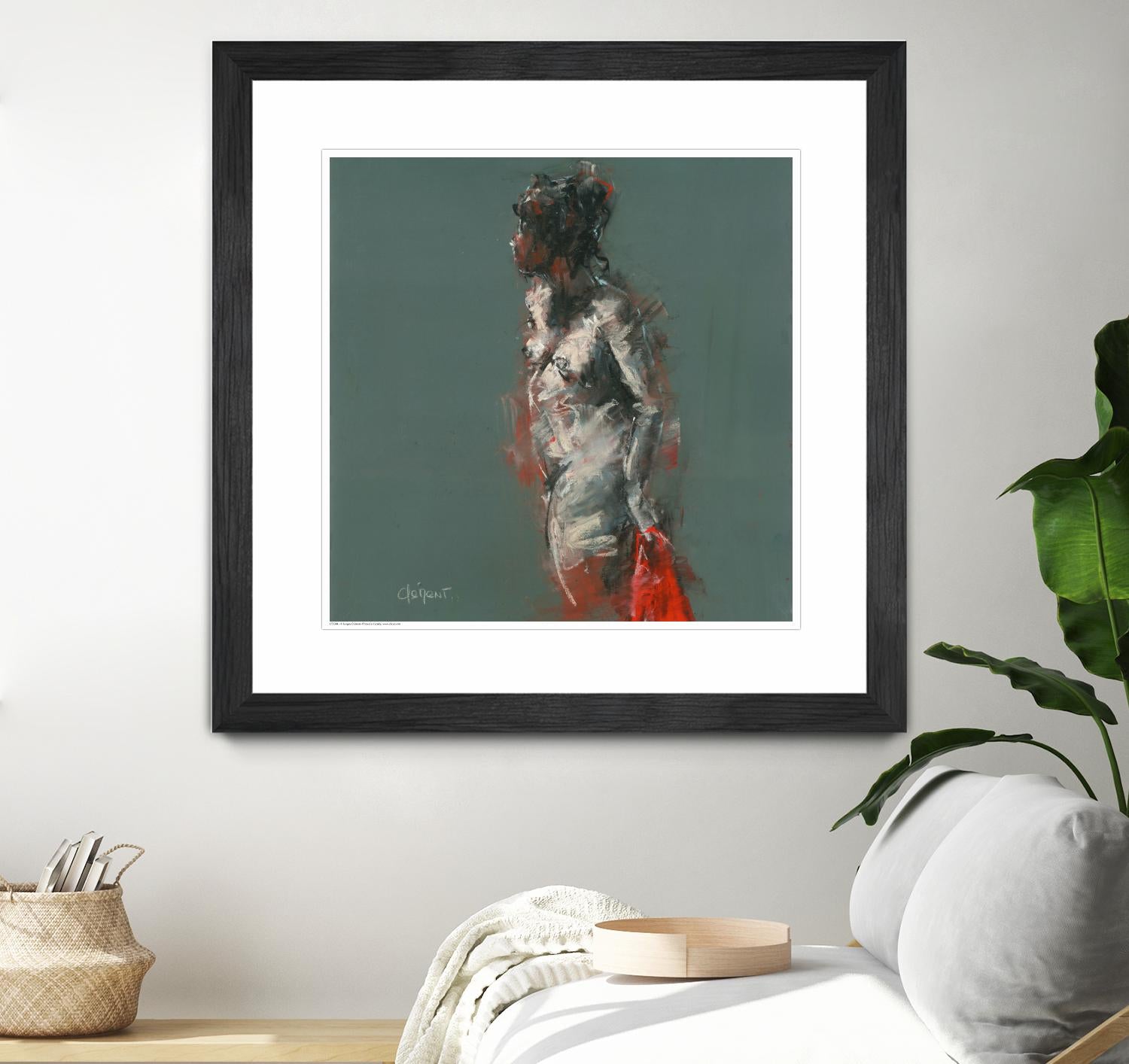 Adale by Jacques Clement on GIANT ART - red nude