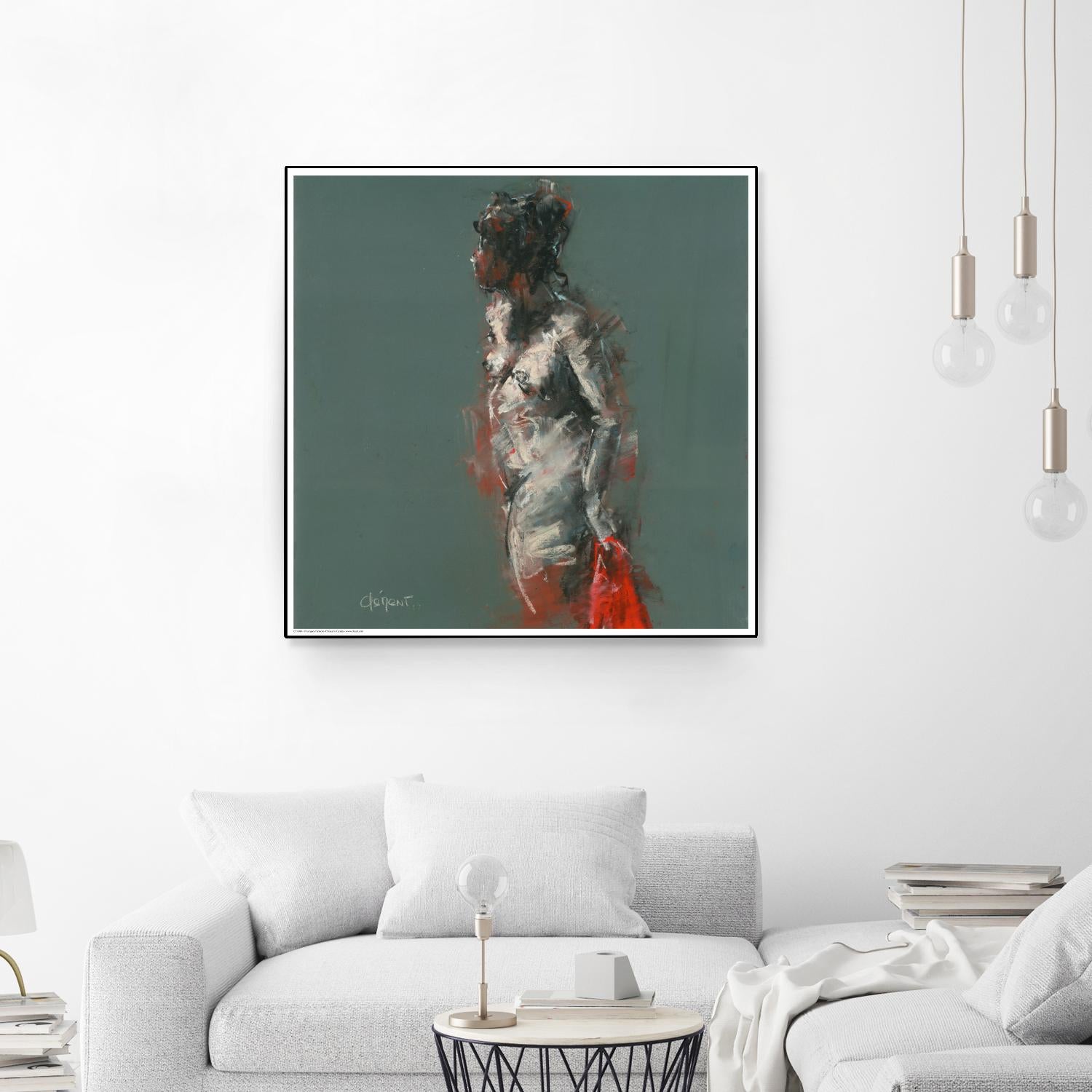 Adale by Jacques Clement on GIANT ART - red nude