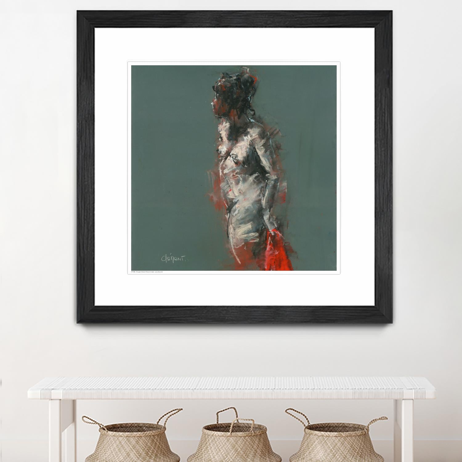 Adale by Jacques Clement on GIANT ART - red nude