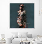 Emary by Jacques Clement on GIANT ART - beige nude