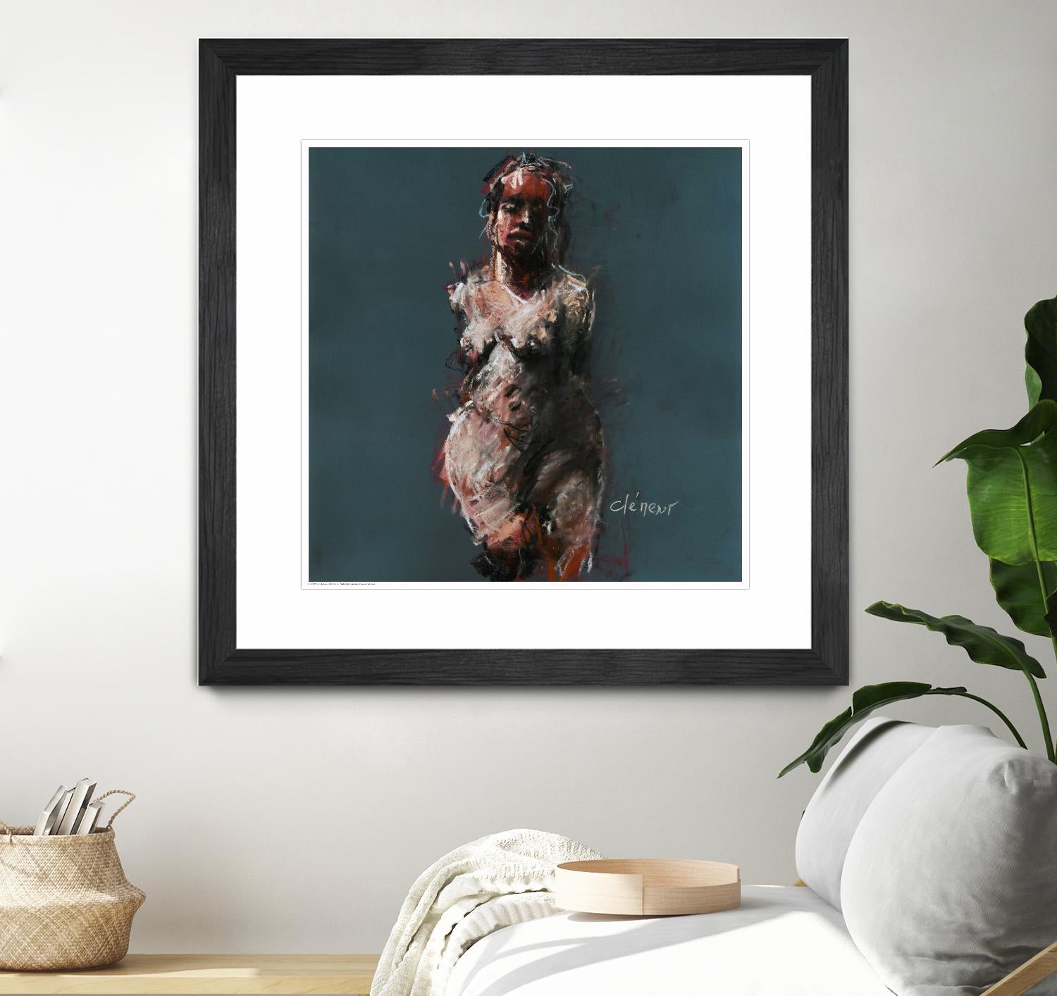 Emary by Jacques Clement on GIANT ART - beige nude