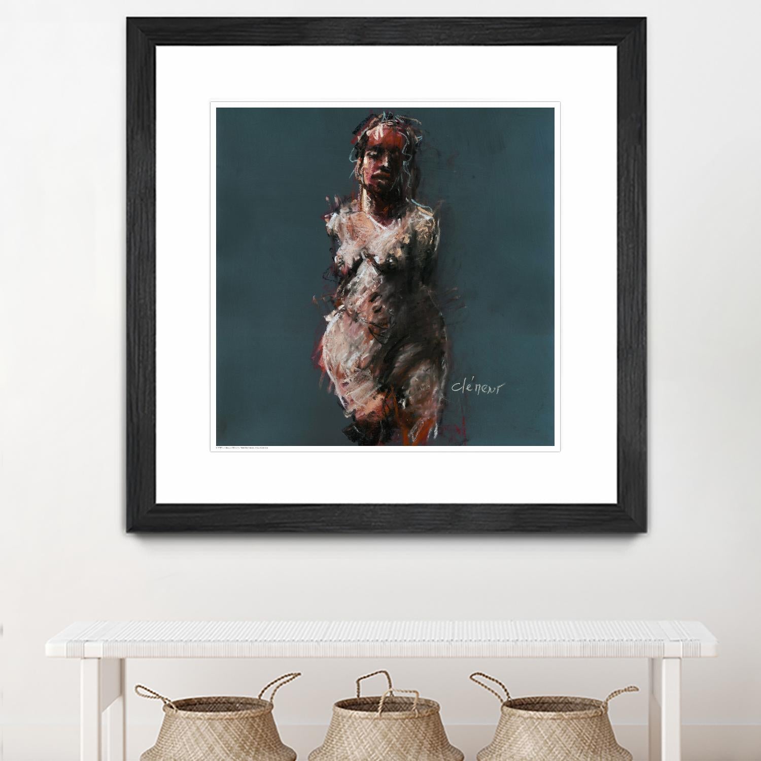 Emary by Jacques Clement on GIANT ART - beige nude