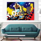 Ali by Ray Lengelé on GIANT ART - blue pop art - alternative