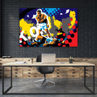 Ali by Ray Lengelé on GIANT ART - blue pop art - alternative