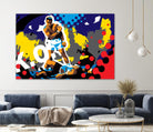 Ali by Ray Lengelé on GIANT ART - blue pop art - alternative
