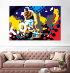 Ali by Ray Lengelé on GIANT ART - blue pop art - alternative