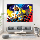 Ali by Ray Lengelé on GIANT ART - blue pop art - alternative