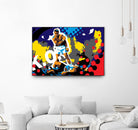 Ali by Ray Lengelé on GIANT ART - blue pop art - alternative