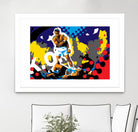 Ali by Ray Lengelé on GIANT ART - blue pop art - alternative