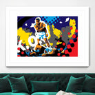 Ali by Ray Lengelé on GIANT ART - blue pop art - alternative