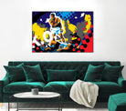 Ali by Ray Lengelé on GIANT ART - blue pop art - alternative